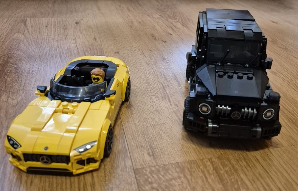 LEGO® Speed Champions - Mercedes-AMG G 63 si Mercedes AMG SL 63