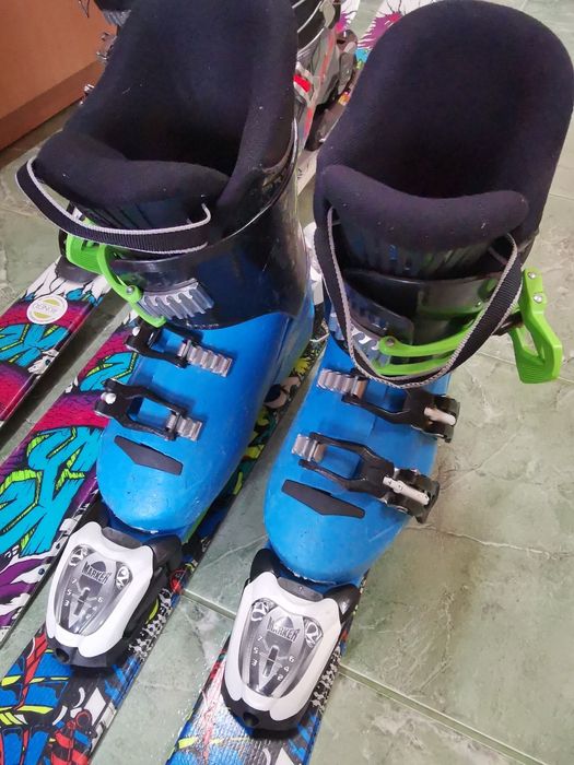 Clapari schi copii 21- 21.5 marme  34 35