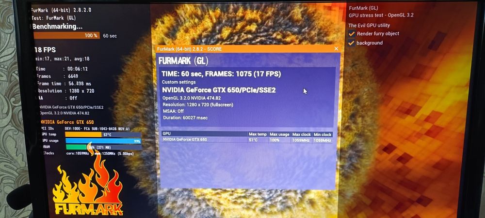 Б/у компьютер с мышью, клавиатурой и наушниками