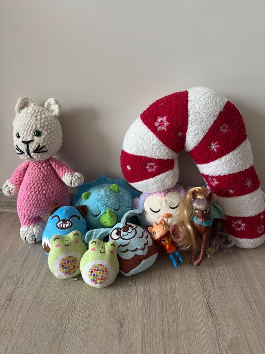 Безплатно.Детски меки играчки
