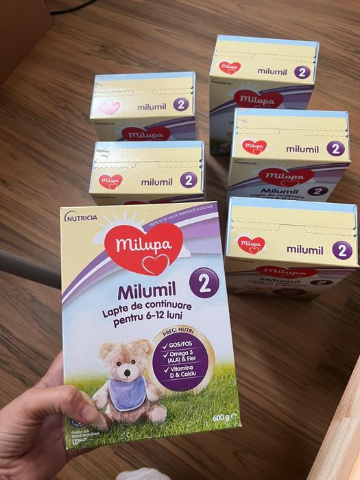 Lapte praf nr 2 milumil milupa 6 12 luni