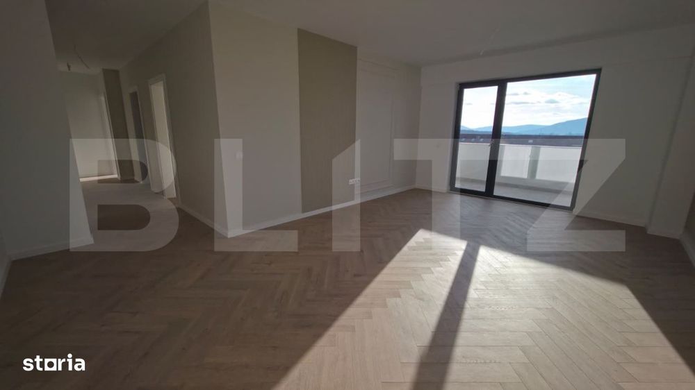 Apartament 3 camere, finisat lux, bloc nou, zona strada Libertatii