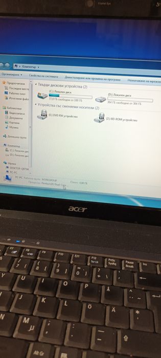 Acer Aspire 5737z.