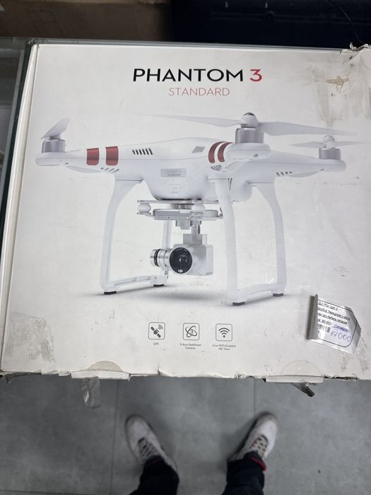 Дрон Dji Phantom 3 Standard, г. Алматы, Толе би 236, 500276