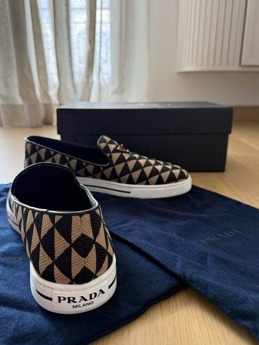 Оригинални мъжки мокасини PRADA
