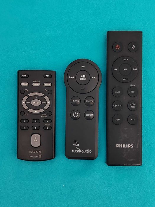 Telecomenzi Sony, Philips, Ruarkaudio