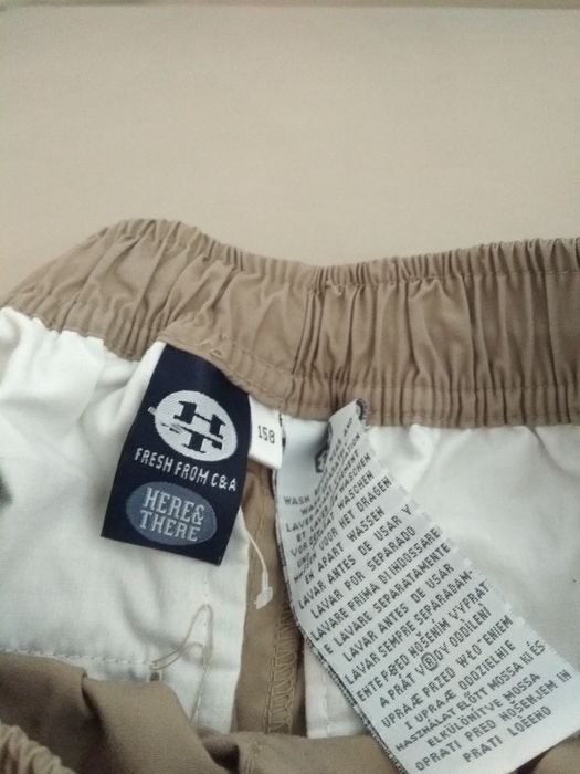 Детско-ношеска блуза , къси дънки