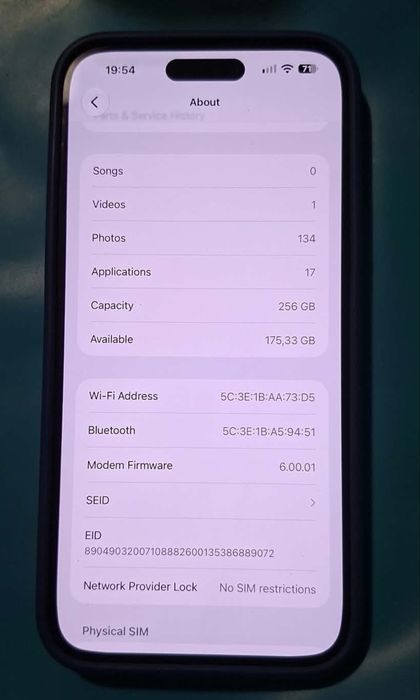 Iphone 14 Pro Max 100% капацитет 256GB Перфектен без забележки