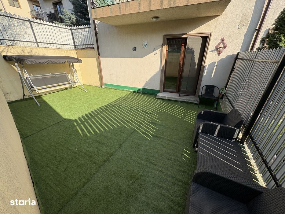 Apartament 1 camera, 34 mp + curte proprie 28 mp + loc de parcare, Red
