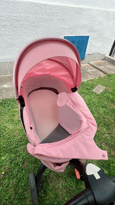 Cărucior stokke v6 pink