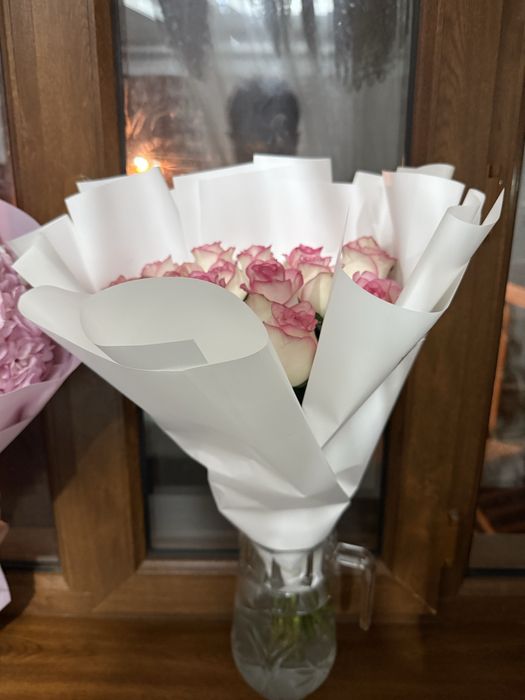 Цветы Розы, Гортензия