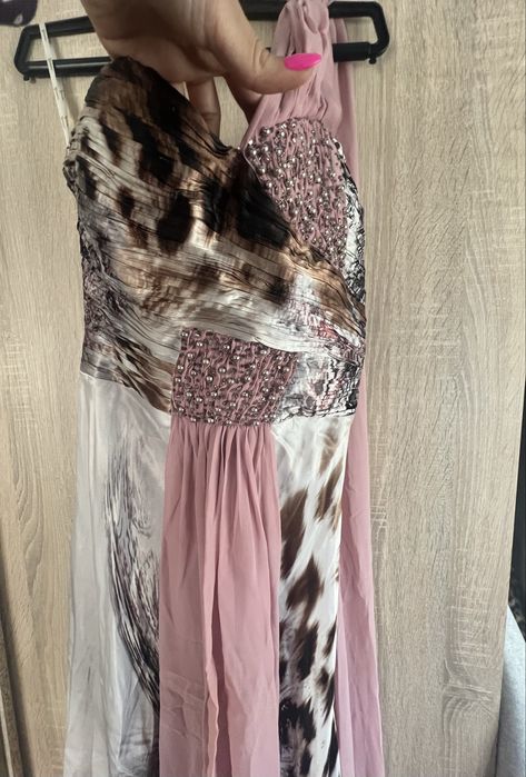 Бална рокля сатен дълга