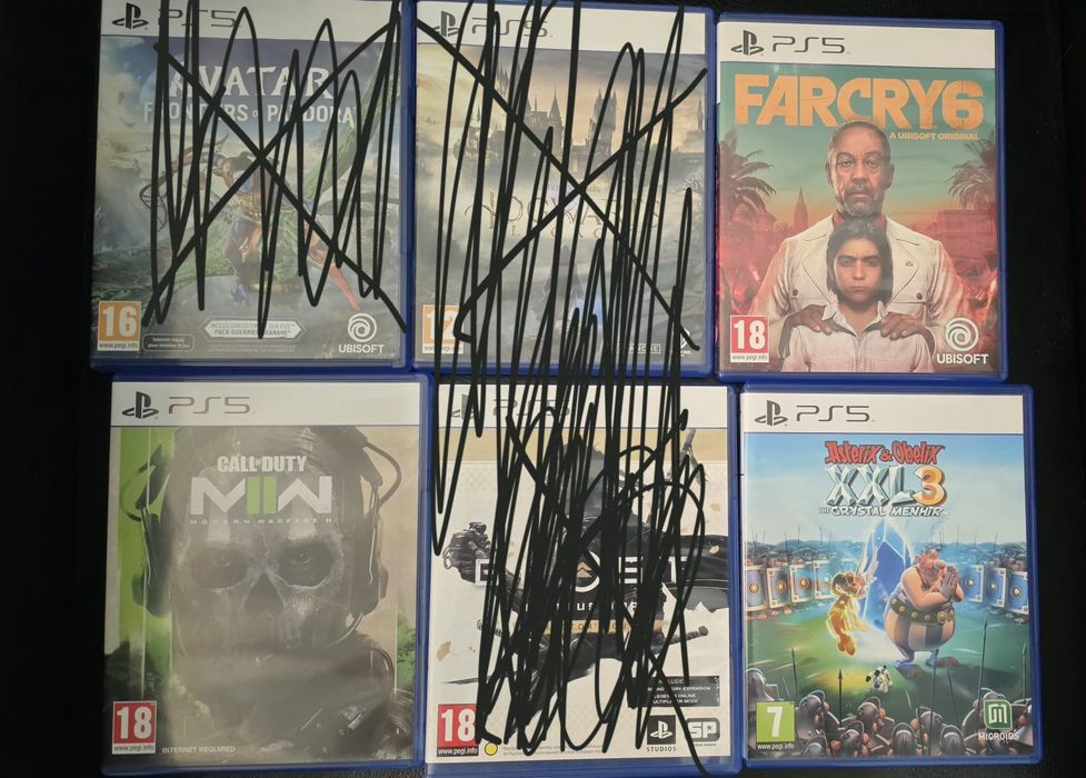 Продавам игри за PS5