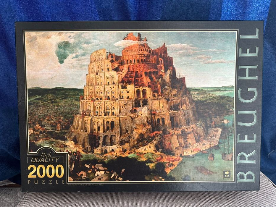 Puzzle Turnul Babylon - 2000 piese