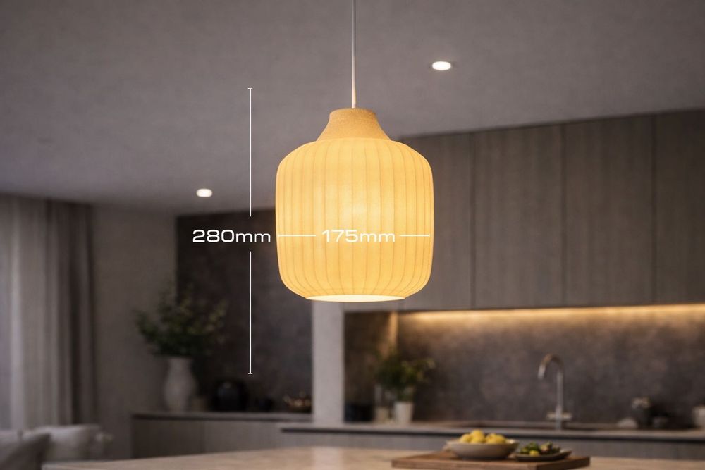 Win 3 White Pendant Lamp
