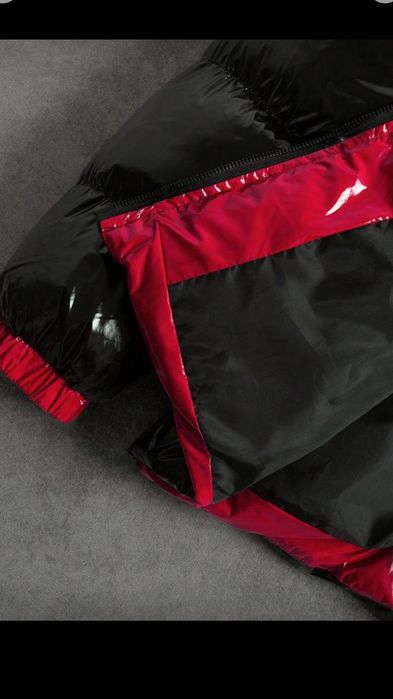 Черно,мъжко яке от латекс