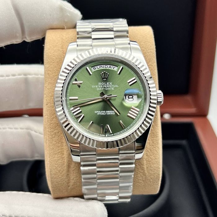 rolex daydate olive dial 40,mm