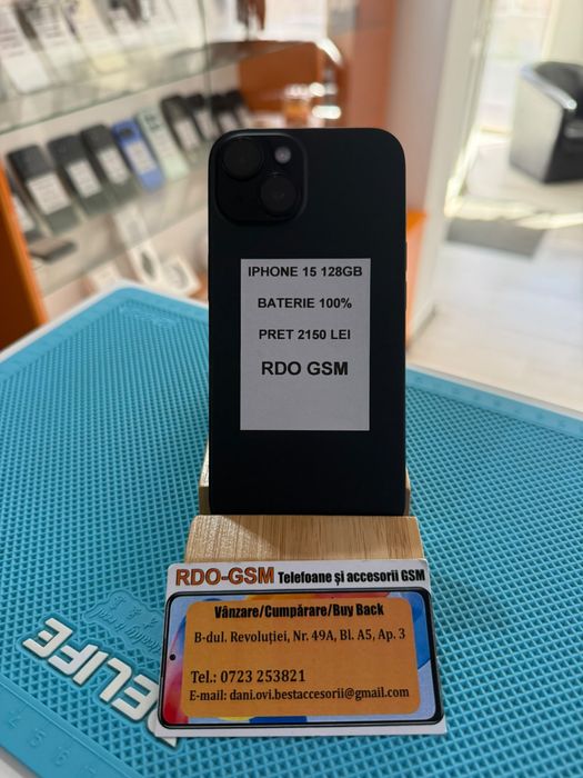 Iphone 15 128gb Neverlock/Garantie