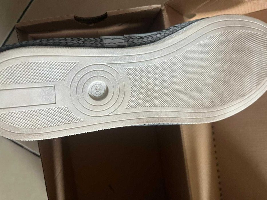 Pantofi piele gri