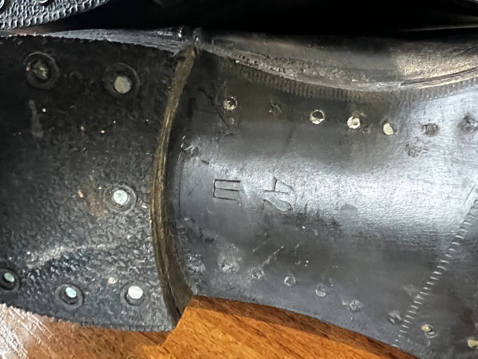 Сапоги кожанные.