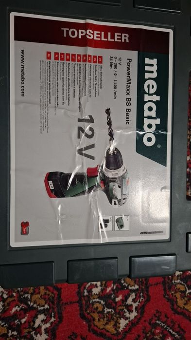 Шуруповерт Метабо powermax bs basic