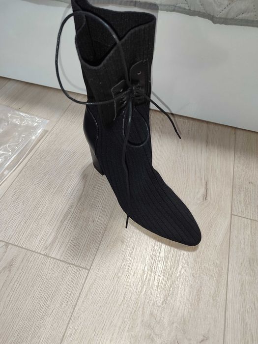 Дамски  черни боти shein
