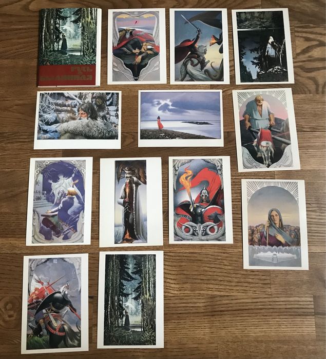 Набор открыток Русь былинная