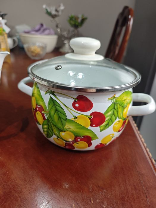 Чайник эмалированная