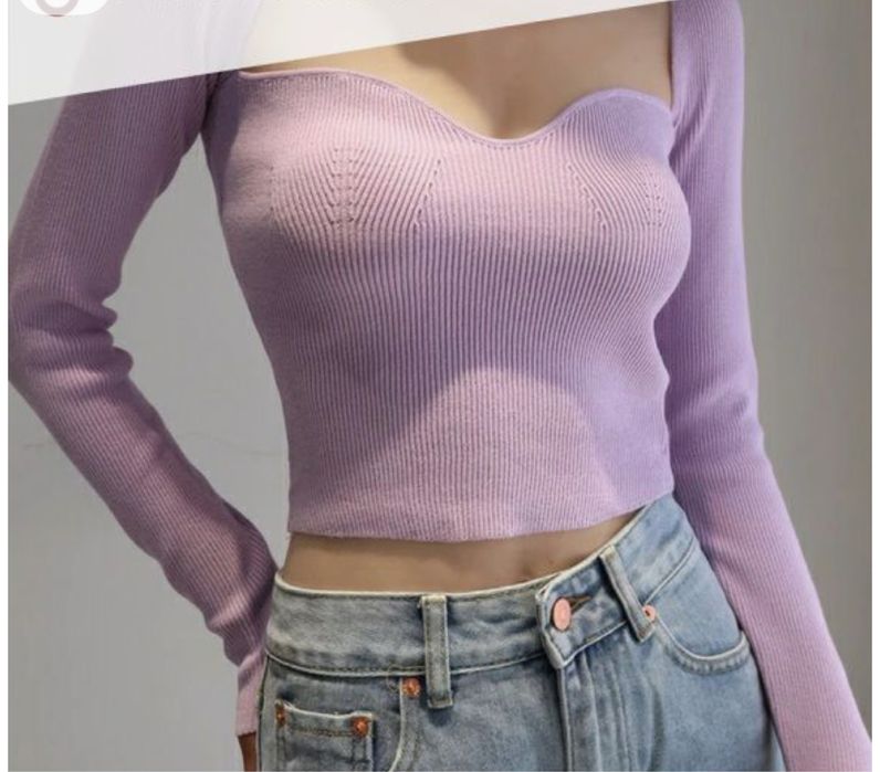 Лиловая кофта срочно