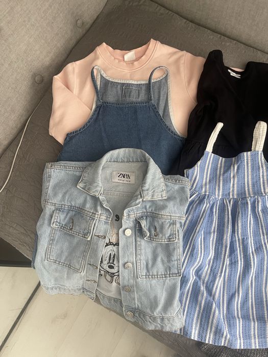 Одежда на девочку б/у 4-6 лет