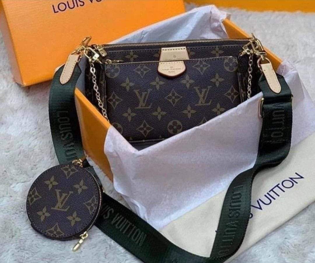 Geantă Louis Vuitton 3 in 1 super model import Franța, accesorii