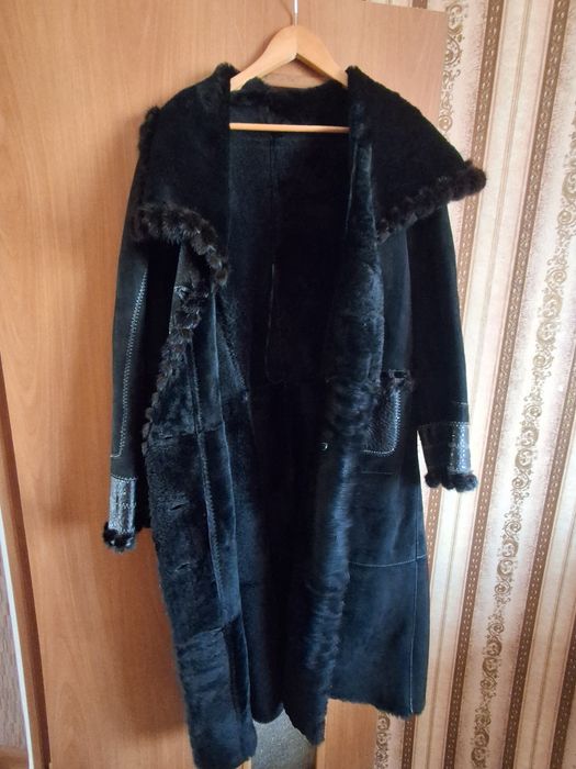 Женское меховое пальто