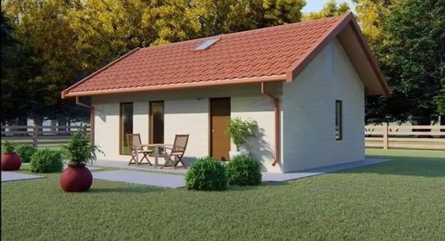 Vand căsuțe modulare pe scutura metalică