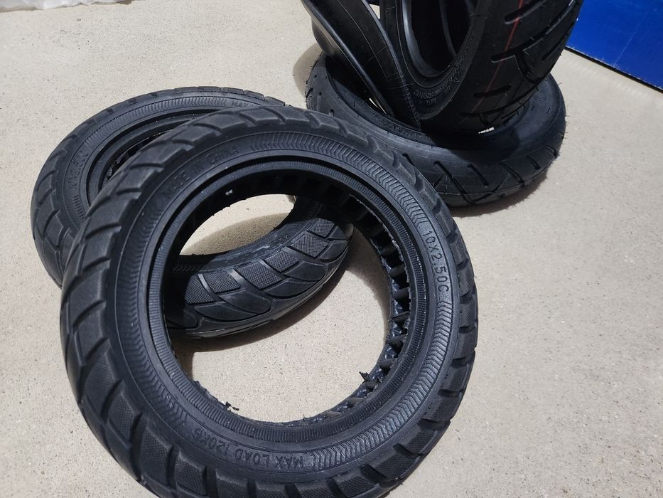 Anvelopa trorineta 10x2.5 cauciuc plin cauciuc trotineta