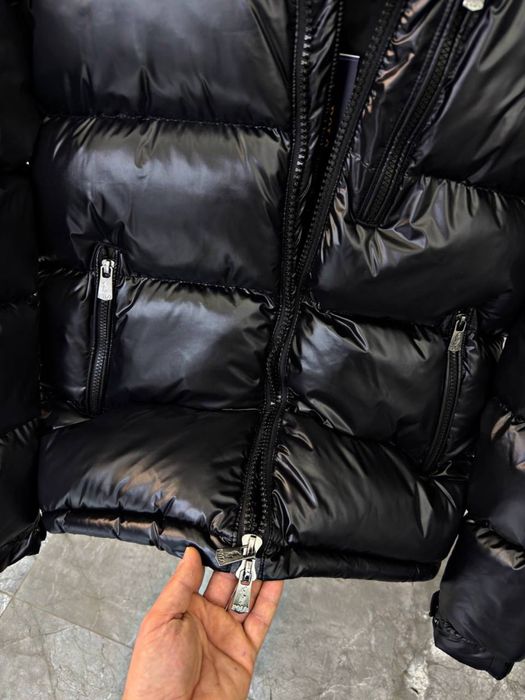 Мъжко зимно яке в черен цвят