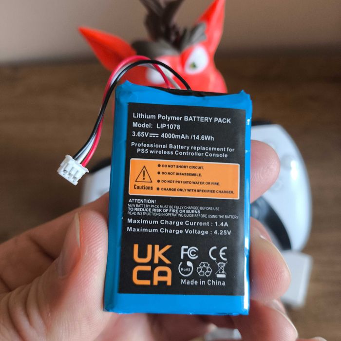 Батерия за Sony PlayStation 5 DualSense Wireless Controller, 4000 mAh