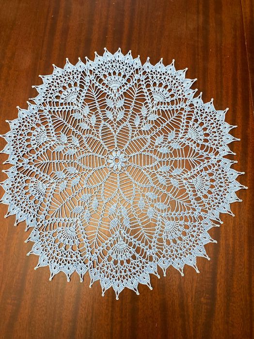 Вязаные салфетки