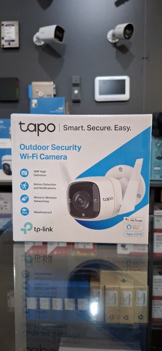 ARZON  WIFI kamera TAPO C310 3 MP(2K) audio+USTANOVKA(alohida)