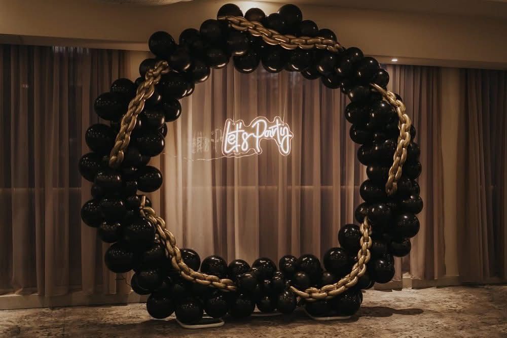 Decor baloane eveniment botez/nunta/zi de nastere