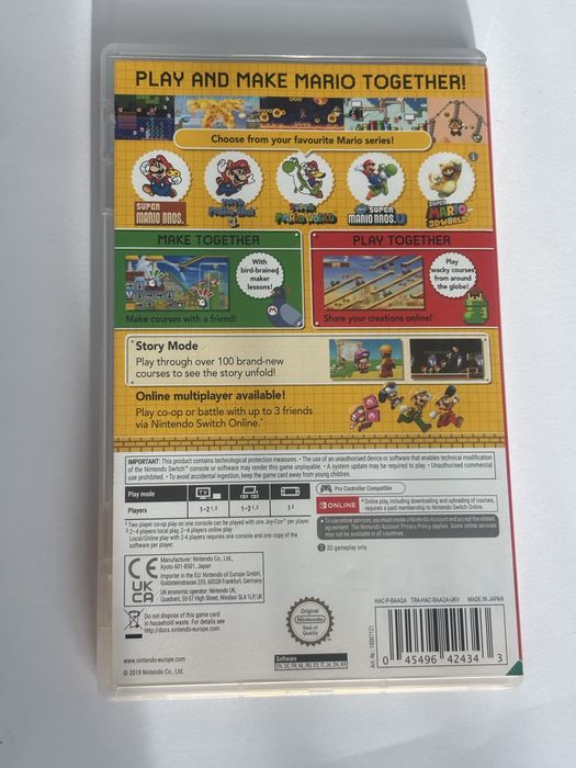Super Mario maker 2 Nintendo switch