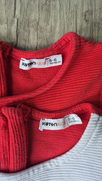 Платья KOTON KIDS на девочку 5-6 лет, 110-116 см