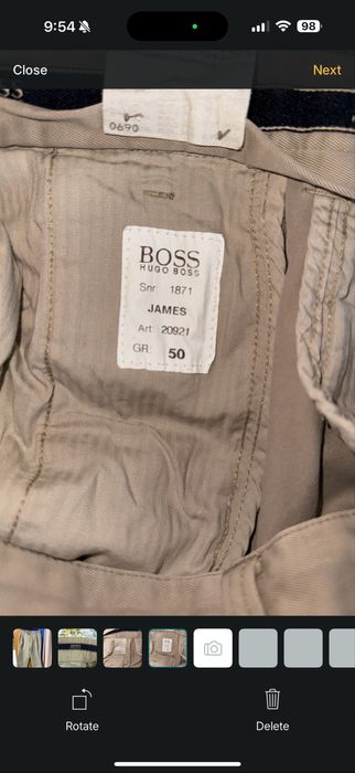 Pantaloni Hugo Boss