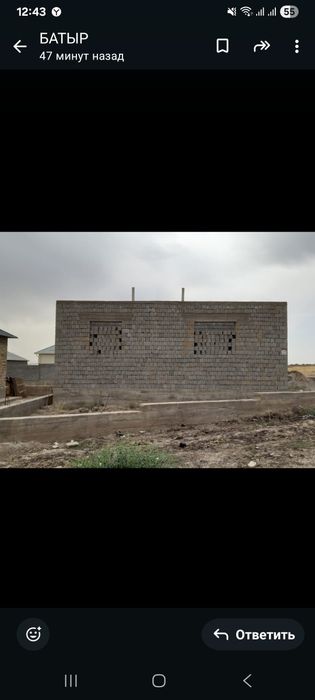 Не достройный дом