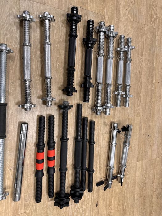 Bari bare gantere diferite modele si dimensiuni pret de la 50 ron buc
