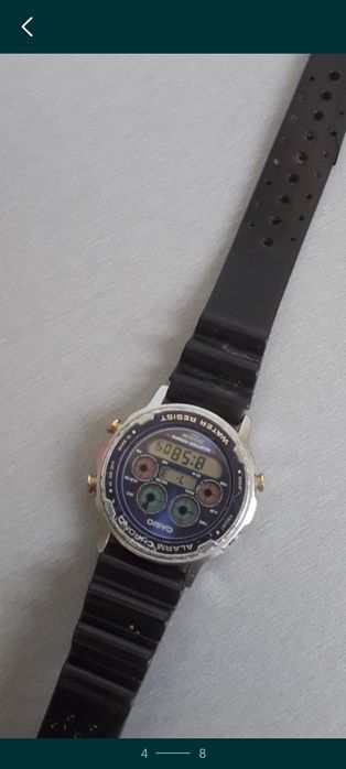 Casio DW 7300 quattrograph vintage, rar, de colecție,