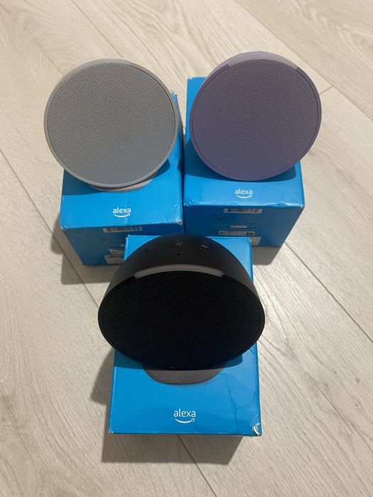 Amazon Echo Pop Alb, Violet, Negru