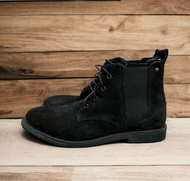 Мъжки НОВИ кожени боти STEVE MADDEN