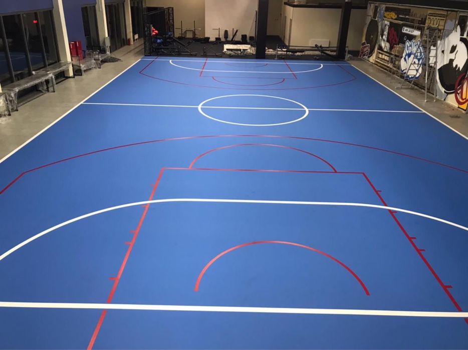 Монтаж линолеума