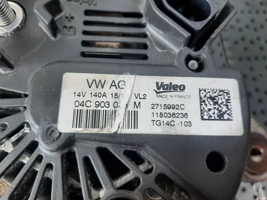 alternator 1.0b turbo chz vw golf 7 caddy polo audi a2 skoda octavia 3  2715992c