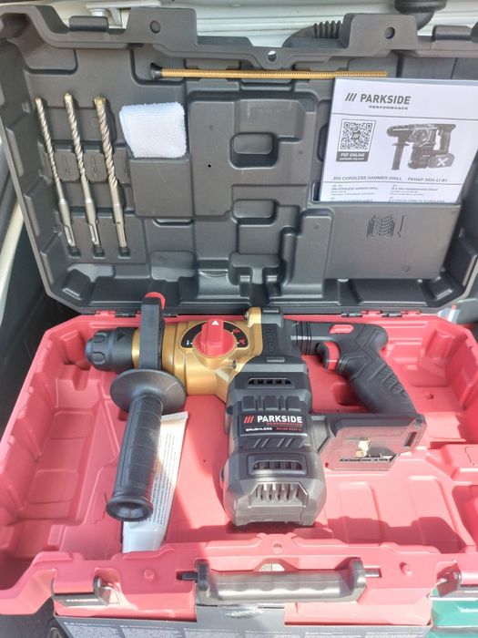 Nivela flex roto parkside performance 20v